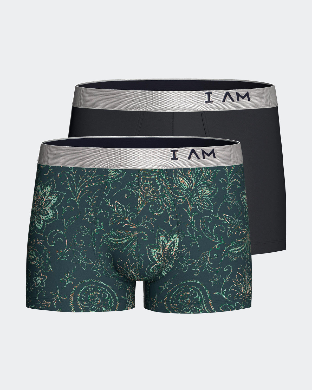 Pack of 2 men's boxer in Lyocell