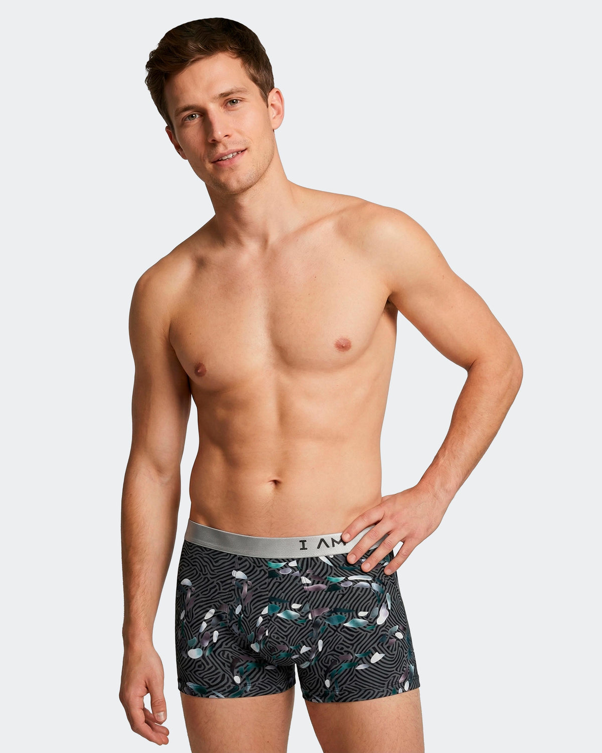 Boxer de homem em Lyocell