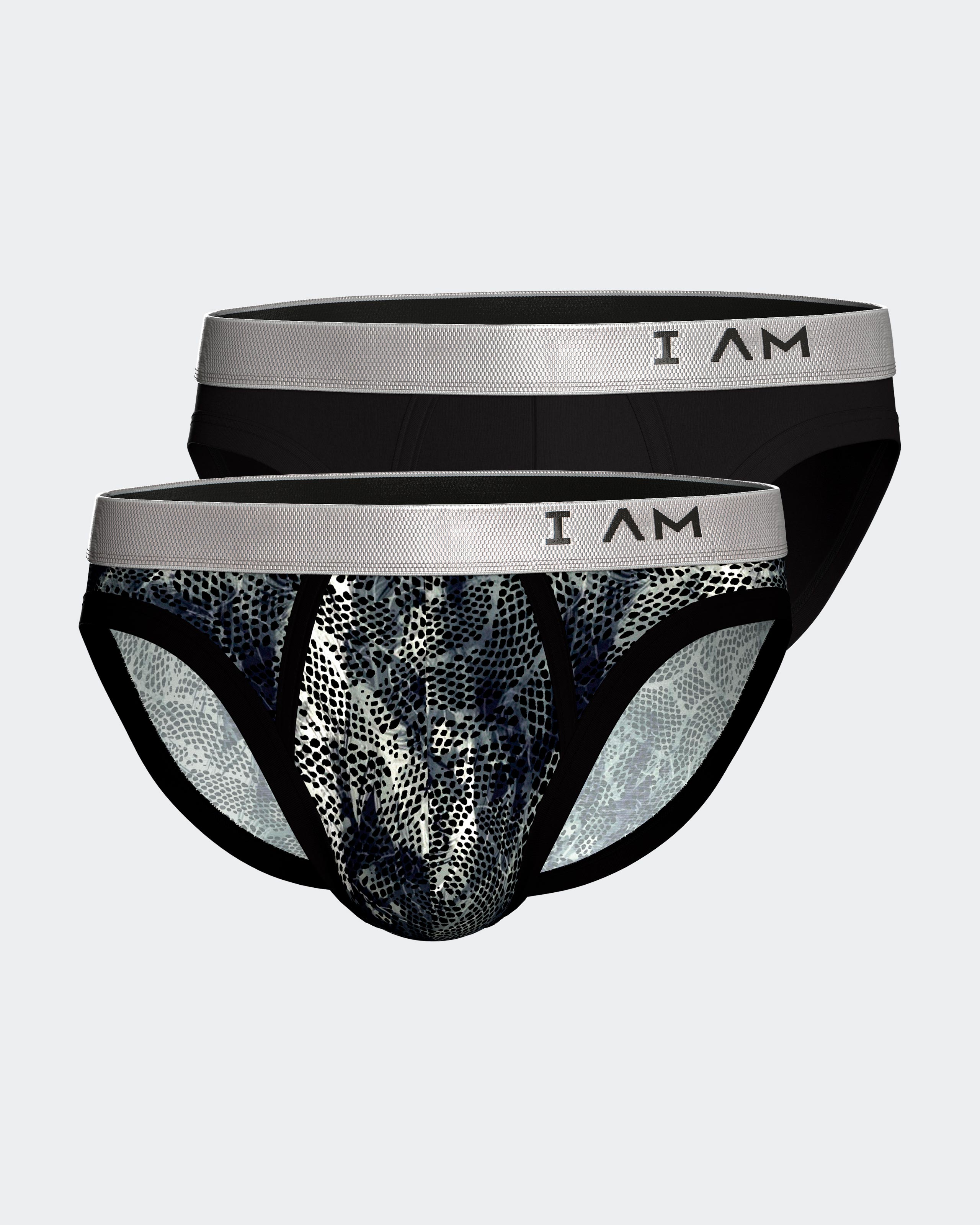 Pack 2 slips d'homme en Lyocell