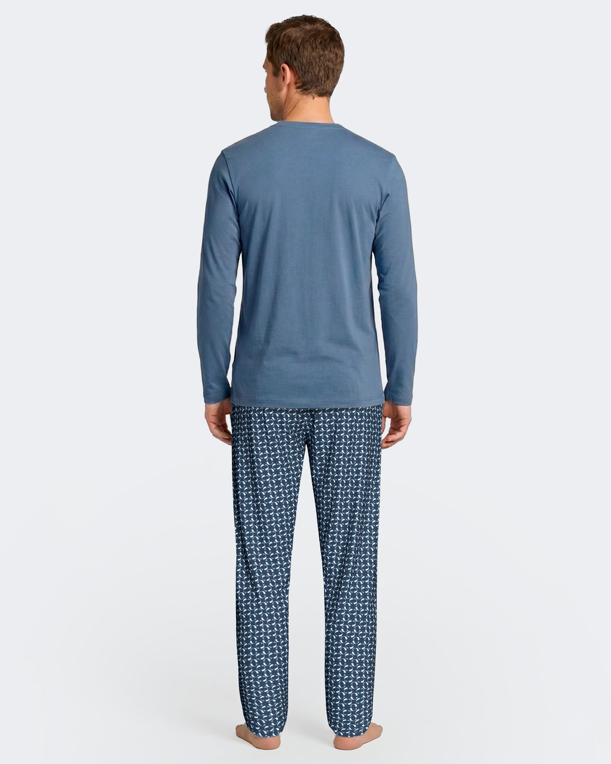 Men's carded pyjamas in Modal