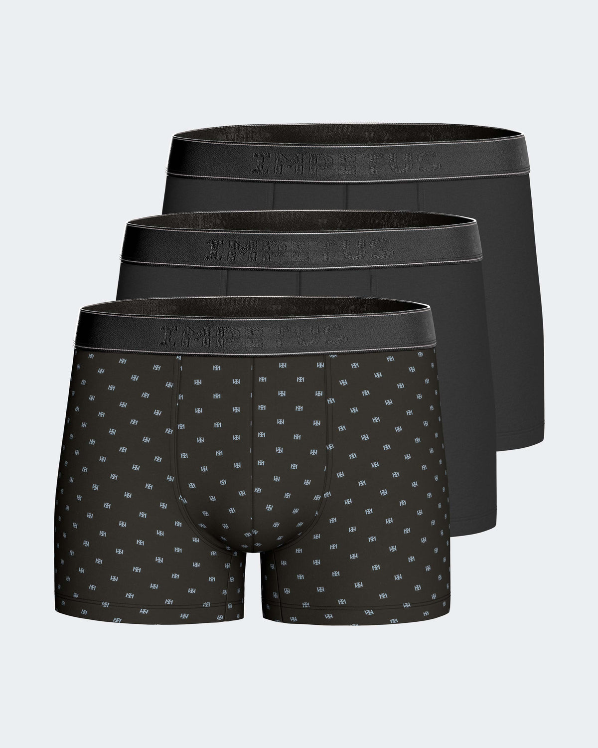 Pack of 3 men's boxers in Cotton