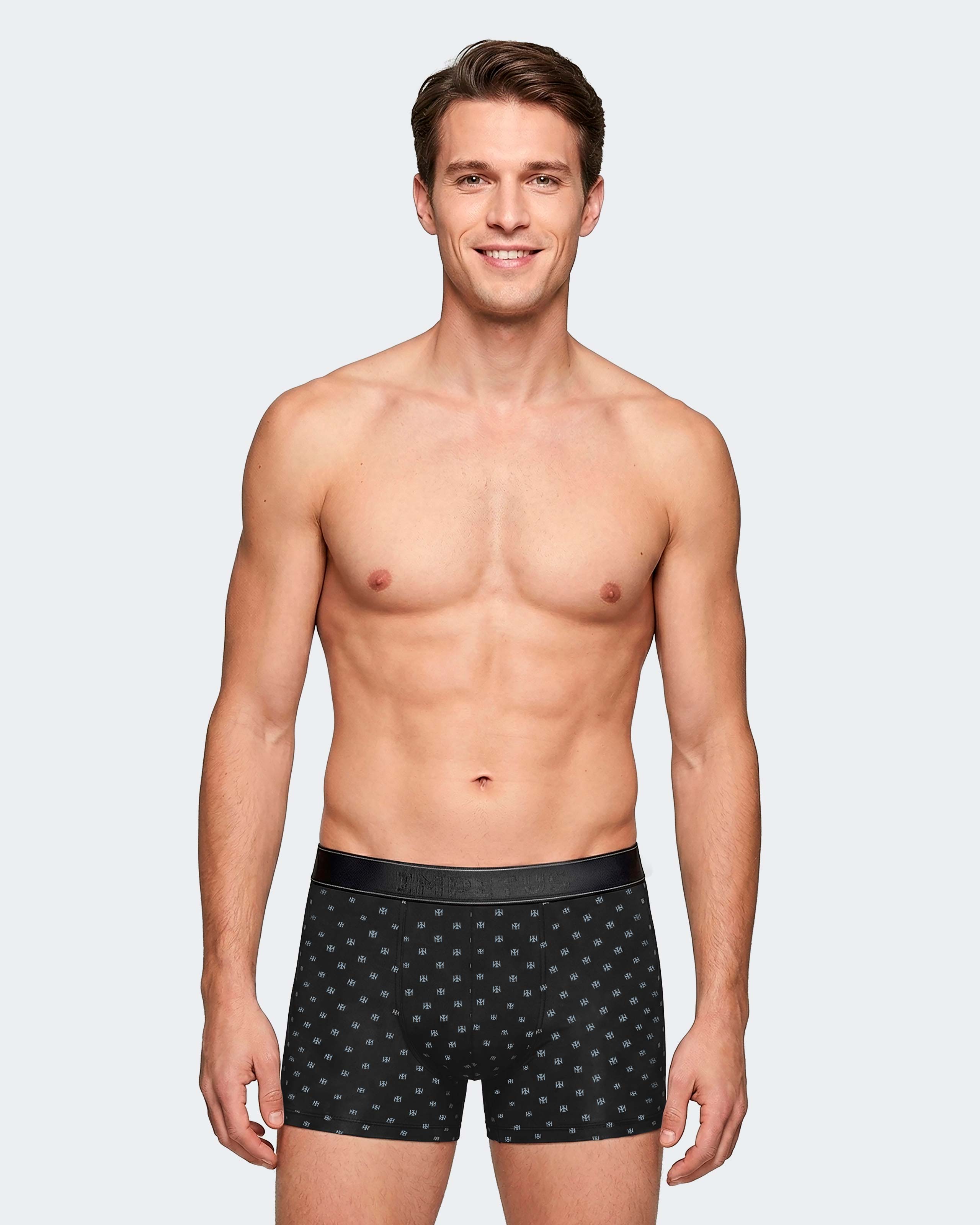 Pack 3 boxers de homem em Algodão