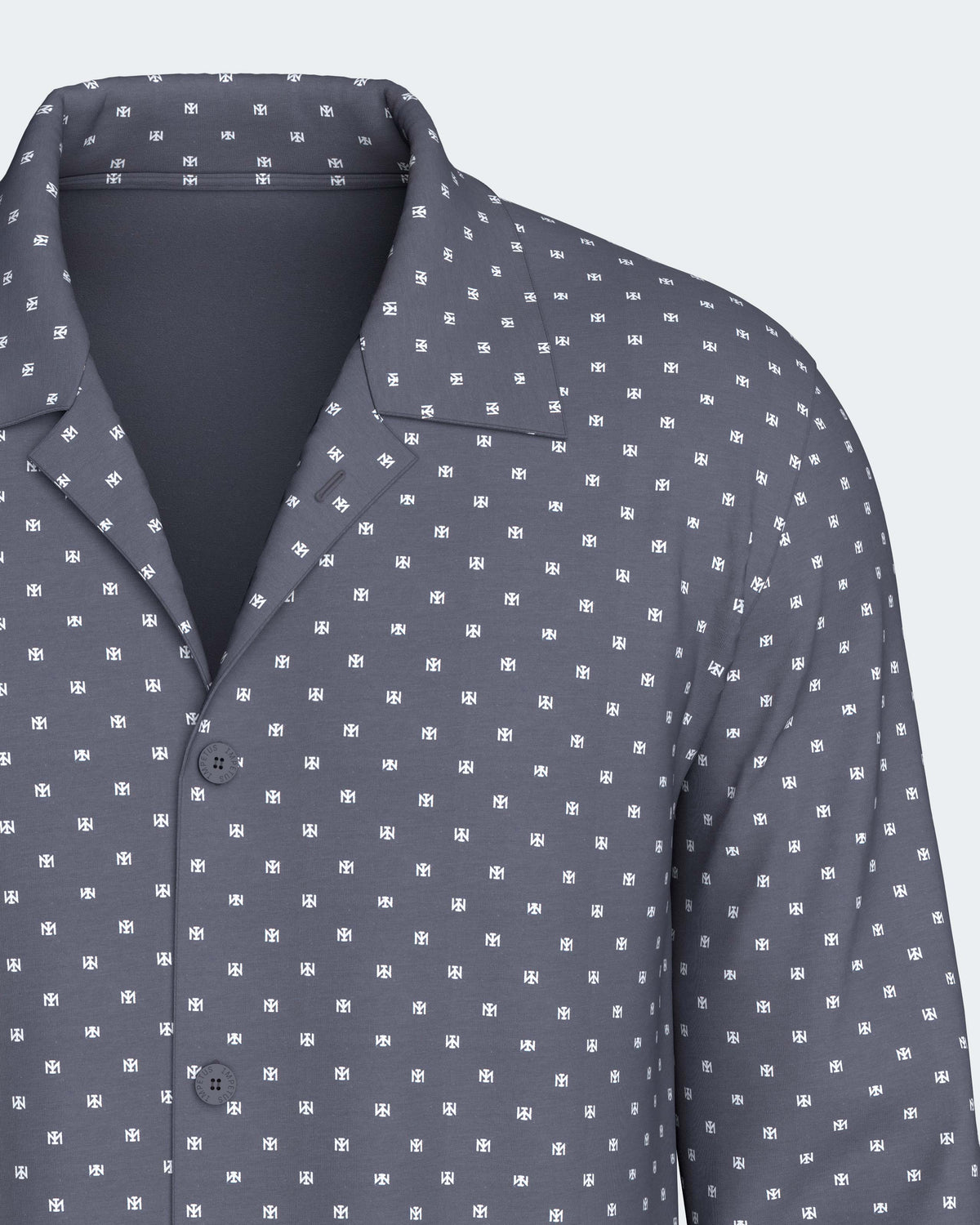 Men's carded pyjama in Cotton