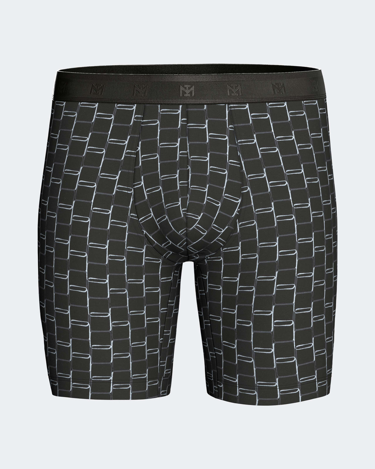 Men's long boxer in Cotton Modal