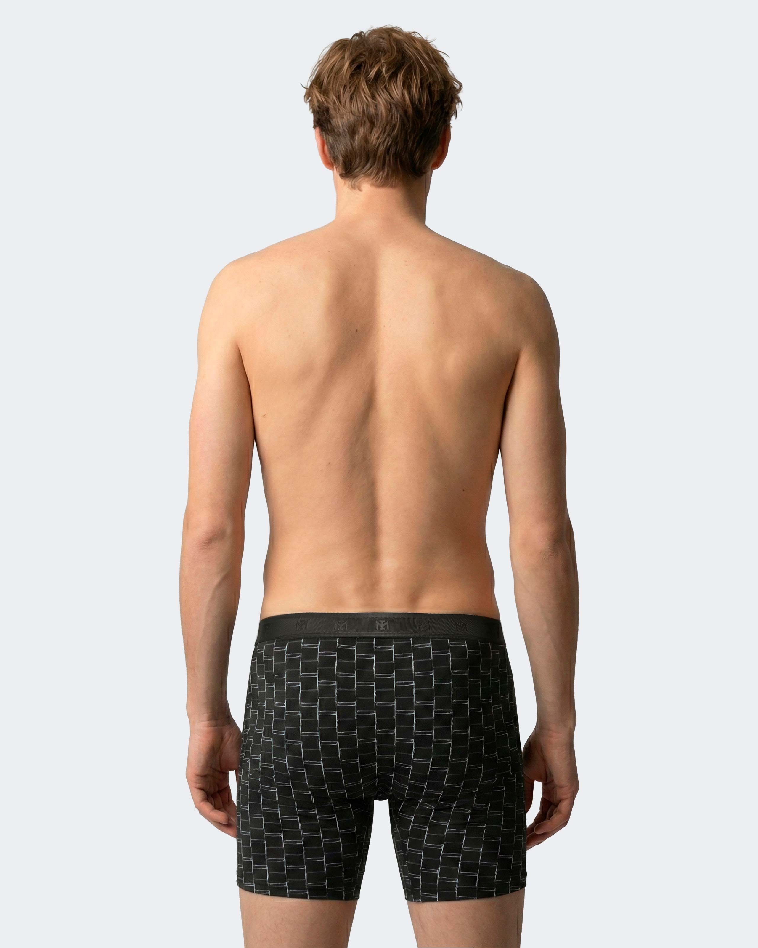 Boxer long d'homme en Coton