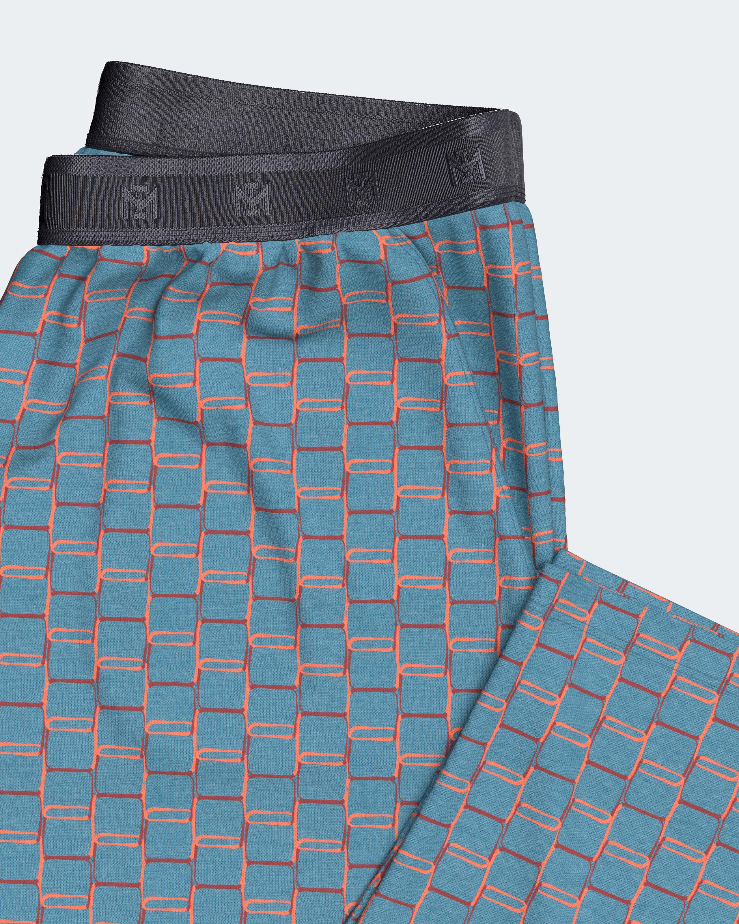 Pijama comprido de homem em Algodão Modal