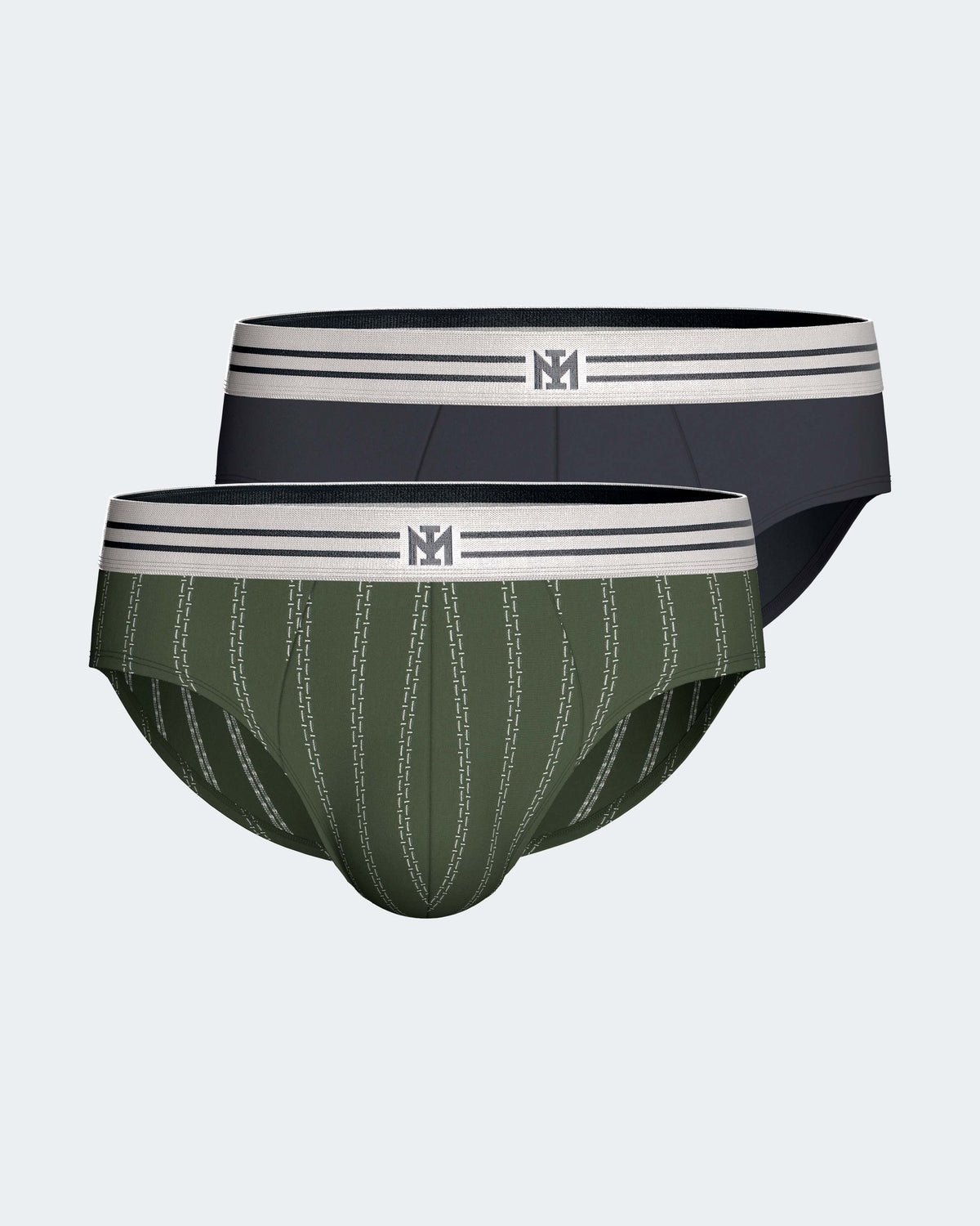Pack 2 slips de homem em Algodão