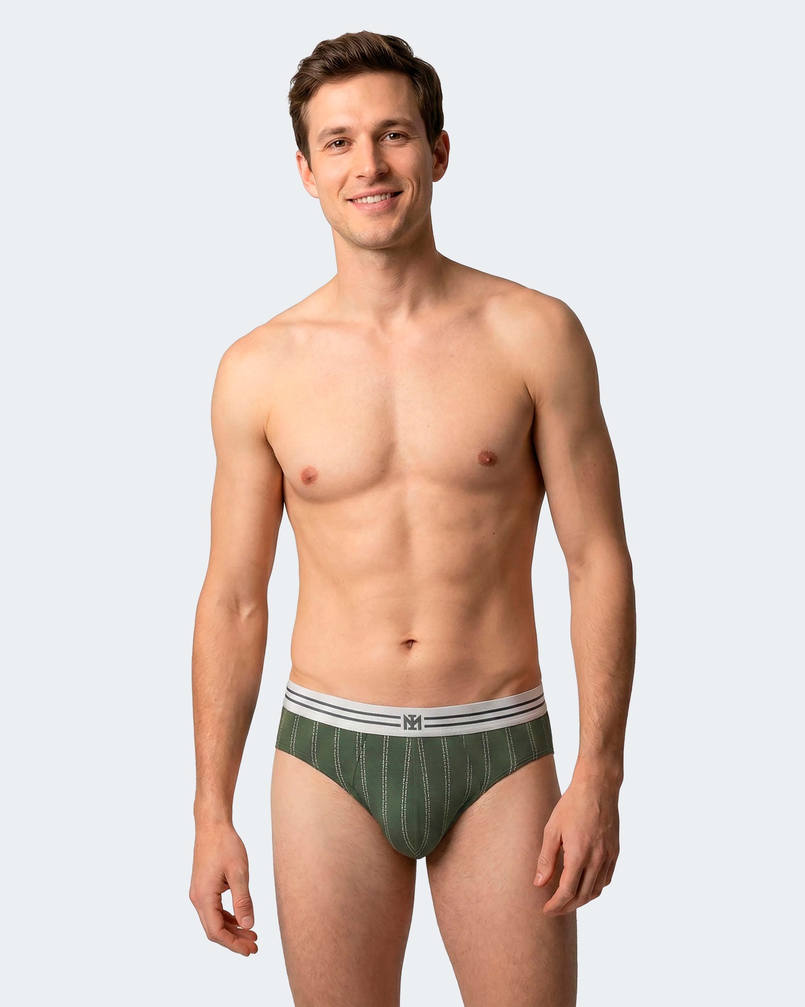 Pack 2 slips d'homme en Coton