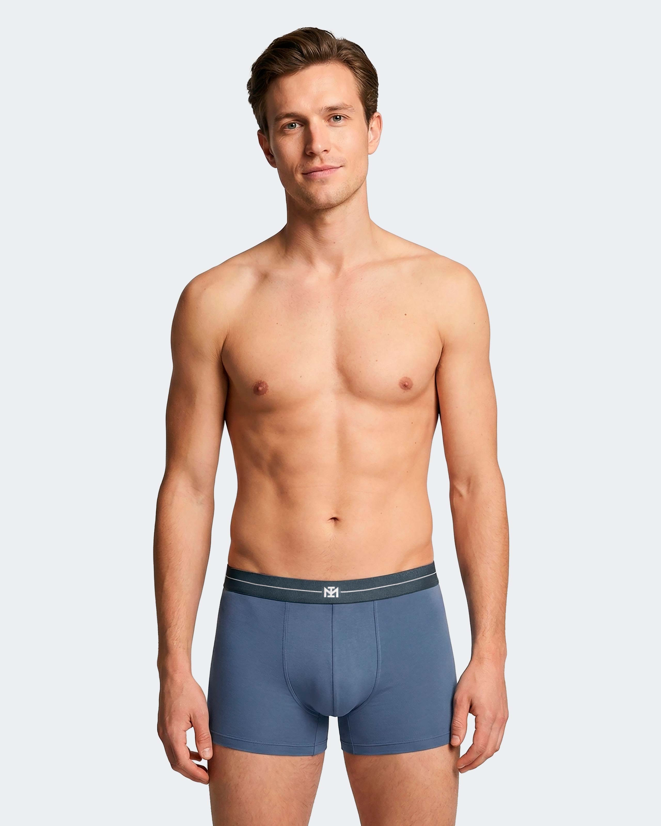 Pack 2 boxers d'homme en Coton