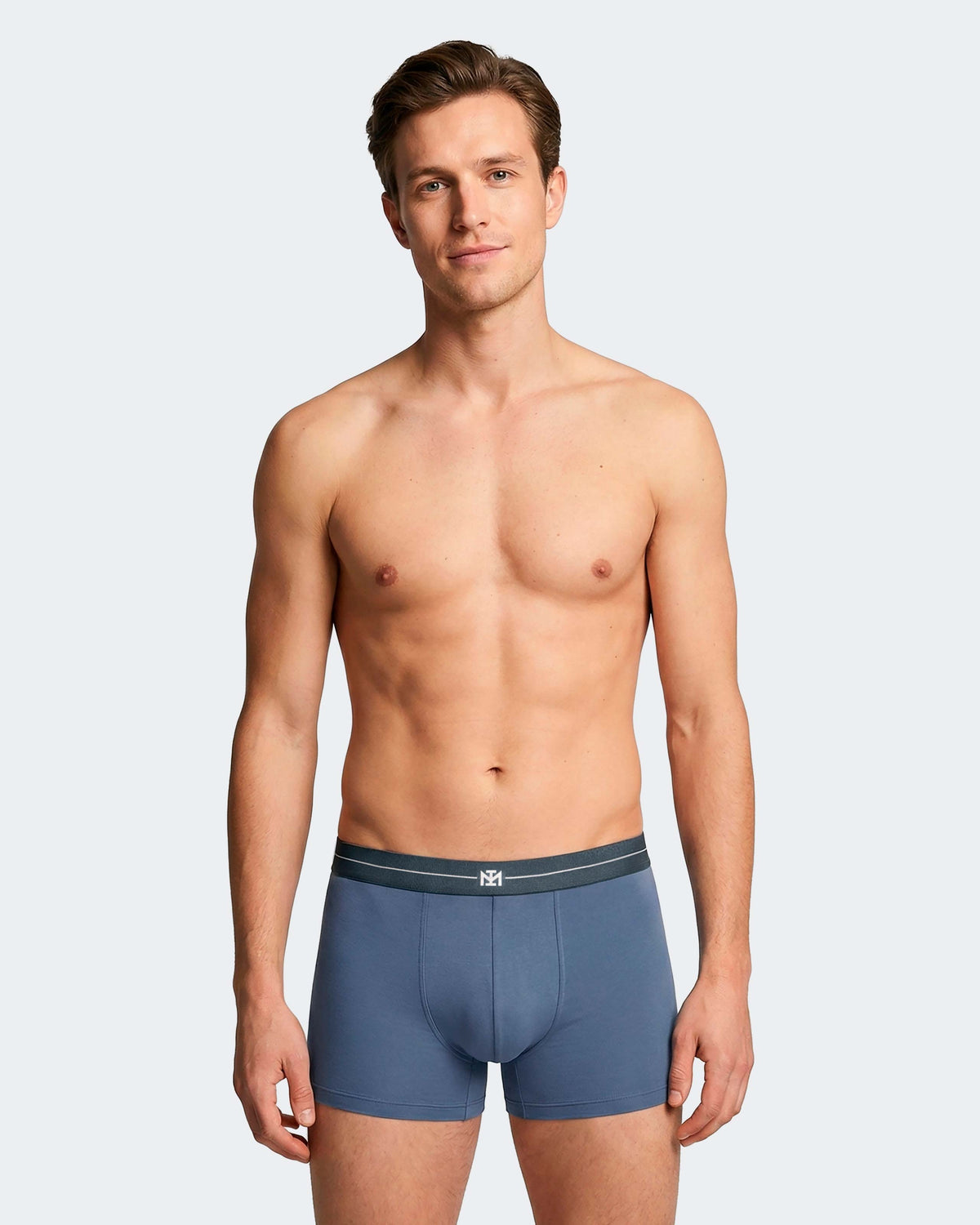 Pack of 2 men's boxers in Cotton