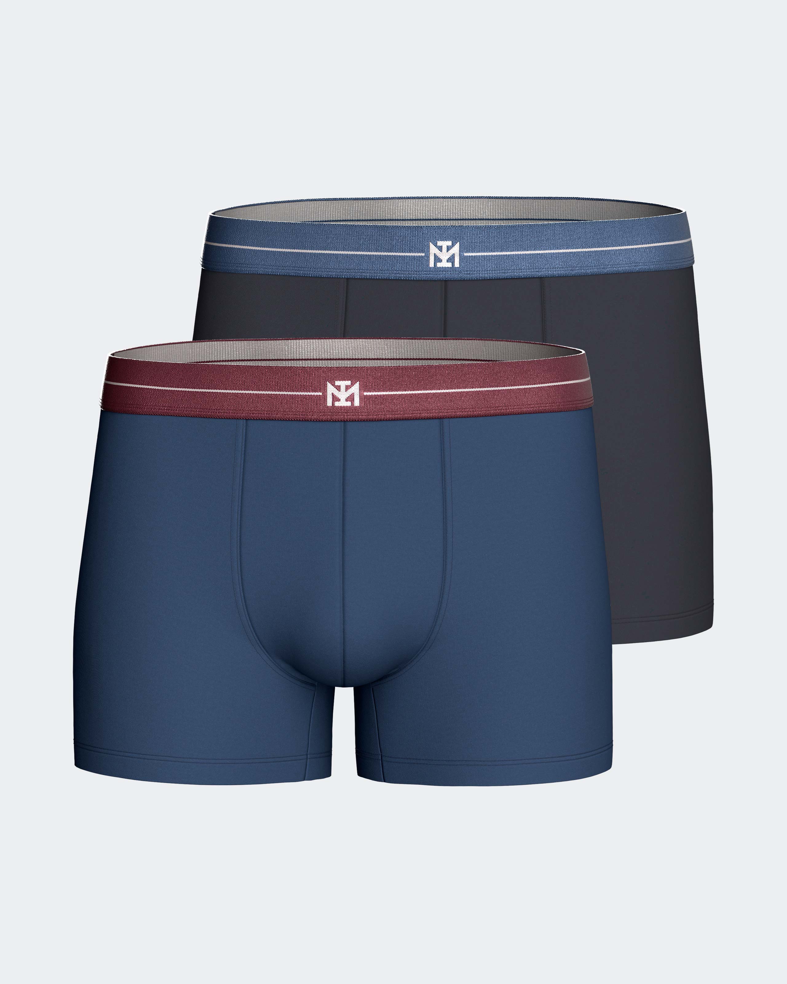 Pack 2 boxers d'homme en Coton