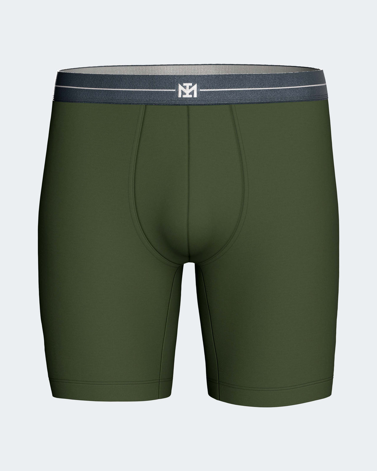 Men's long boxer in Cotton