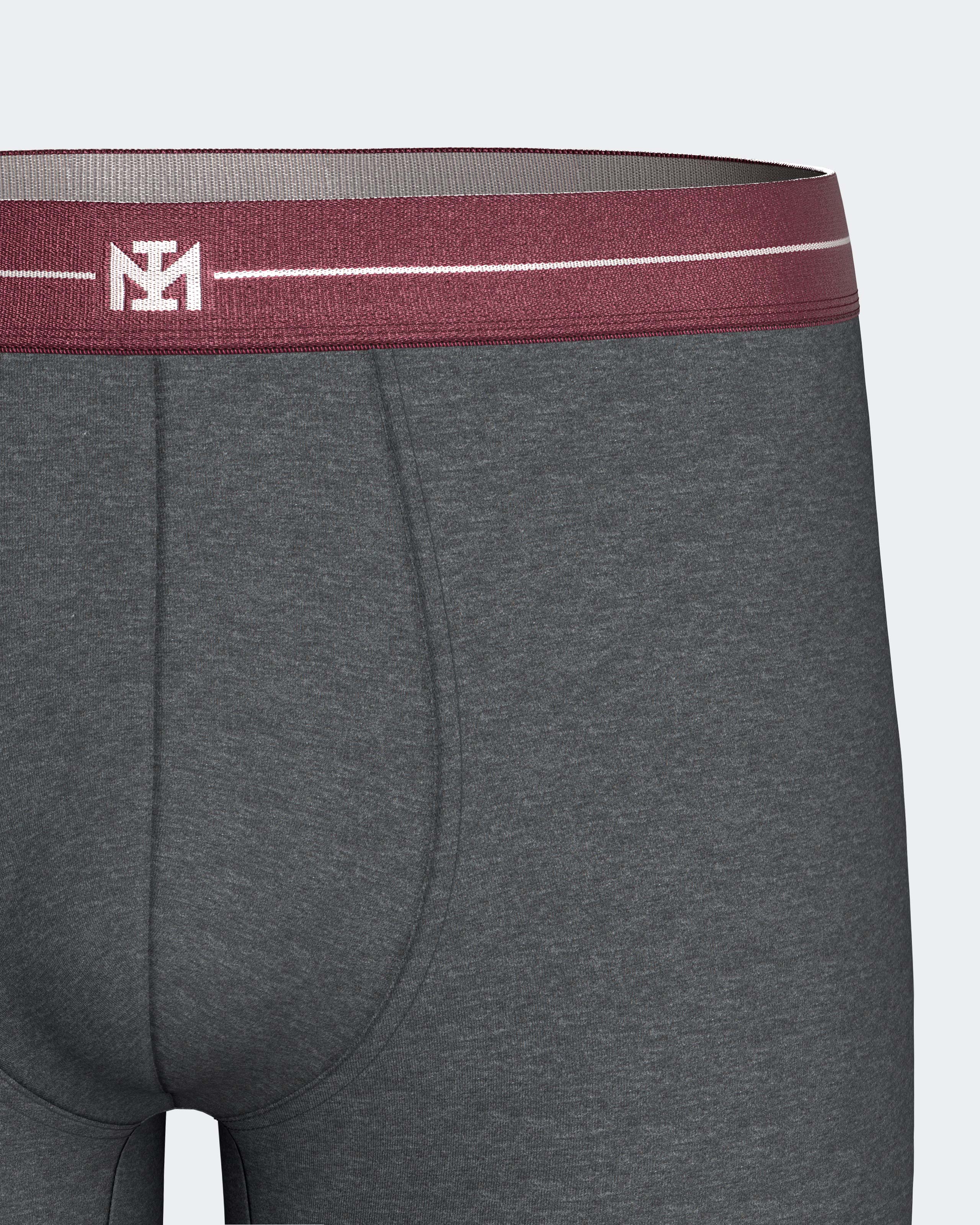 Boxer longo de homem em Algodão