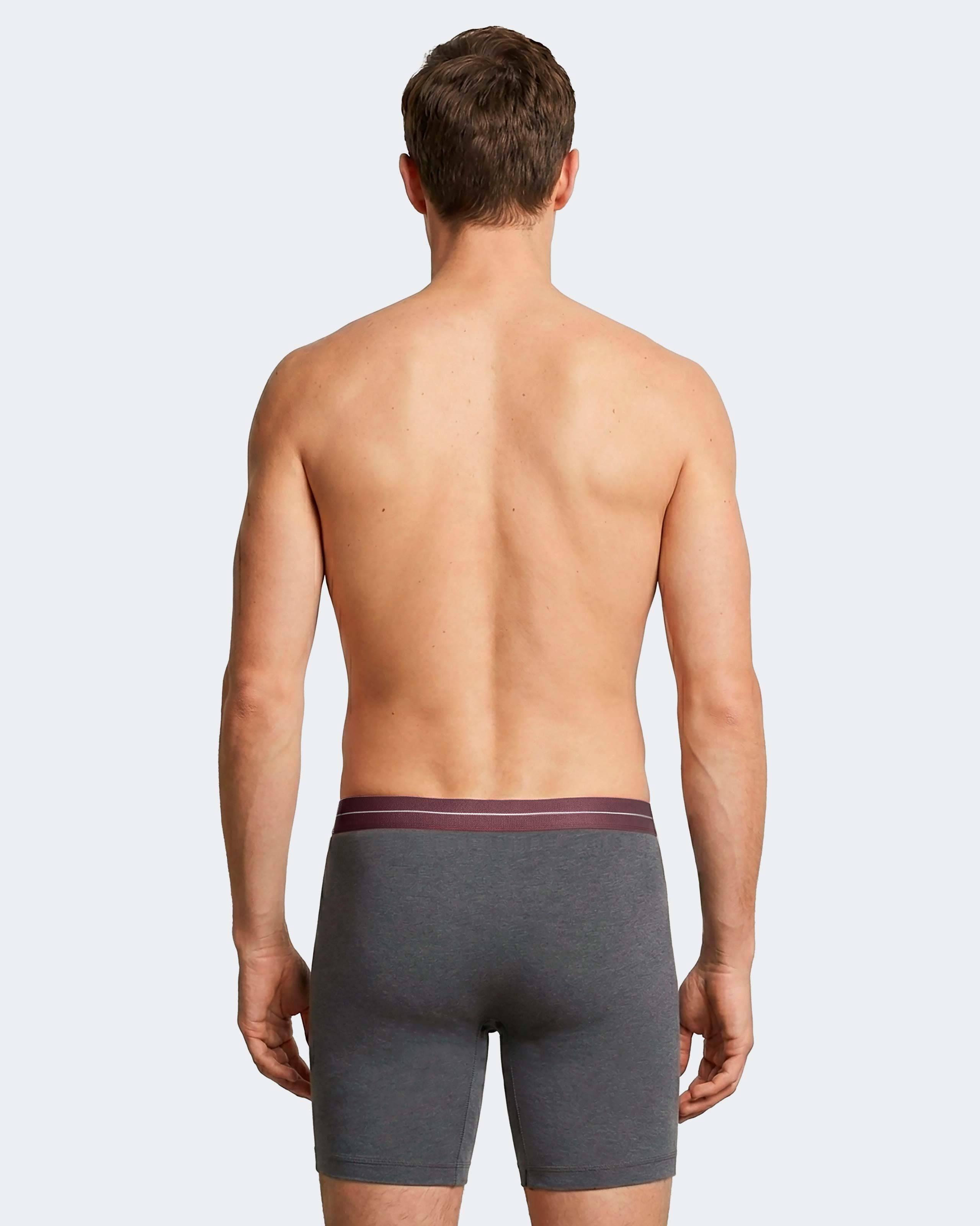 Boxer longo de homem em Algodão
