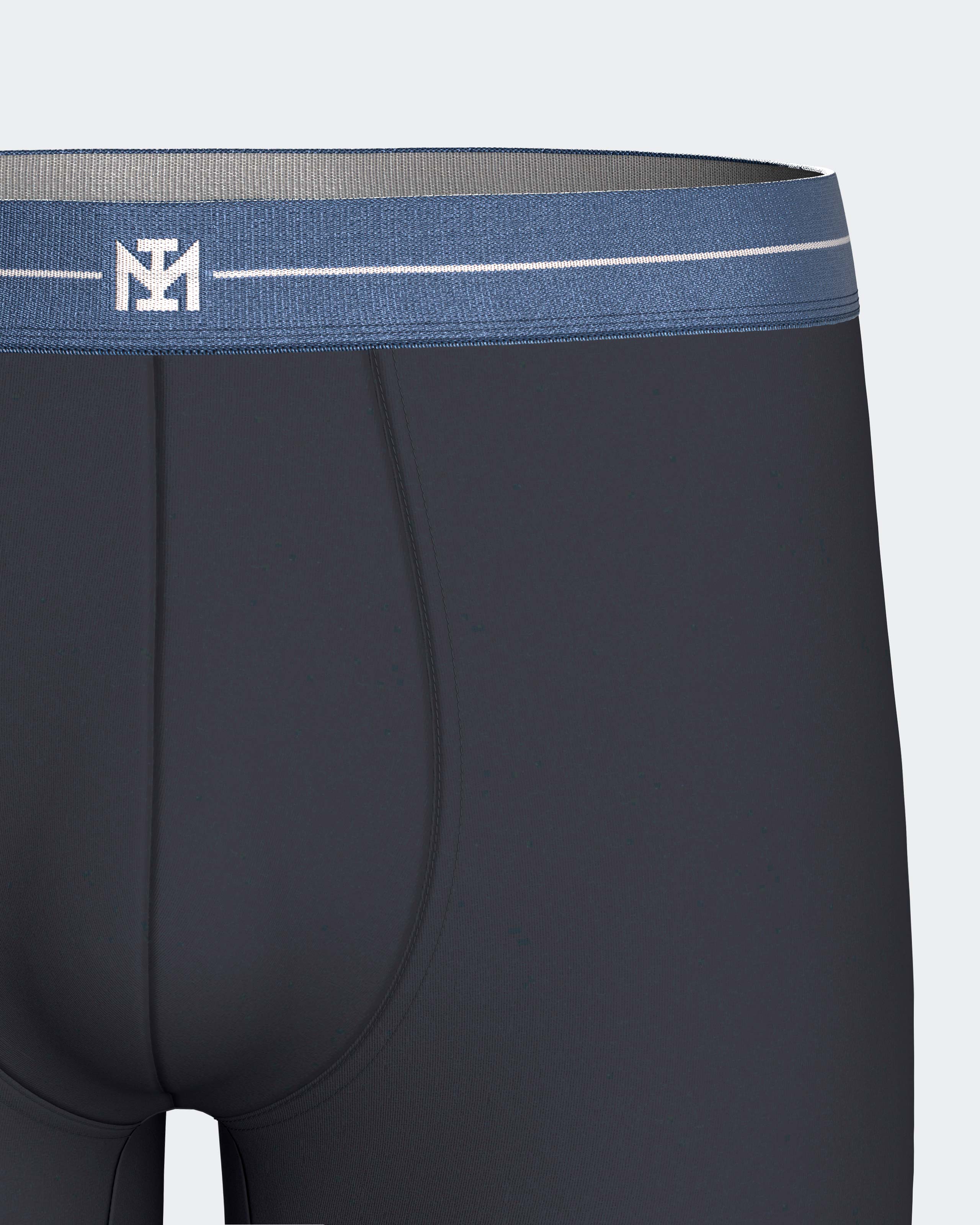 Boxer longo de homem em Algodão