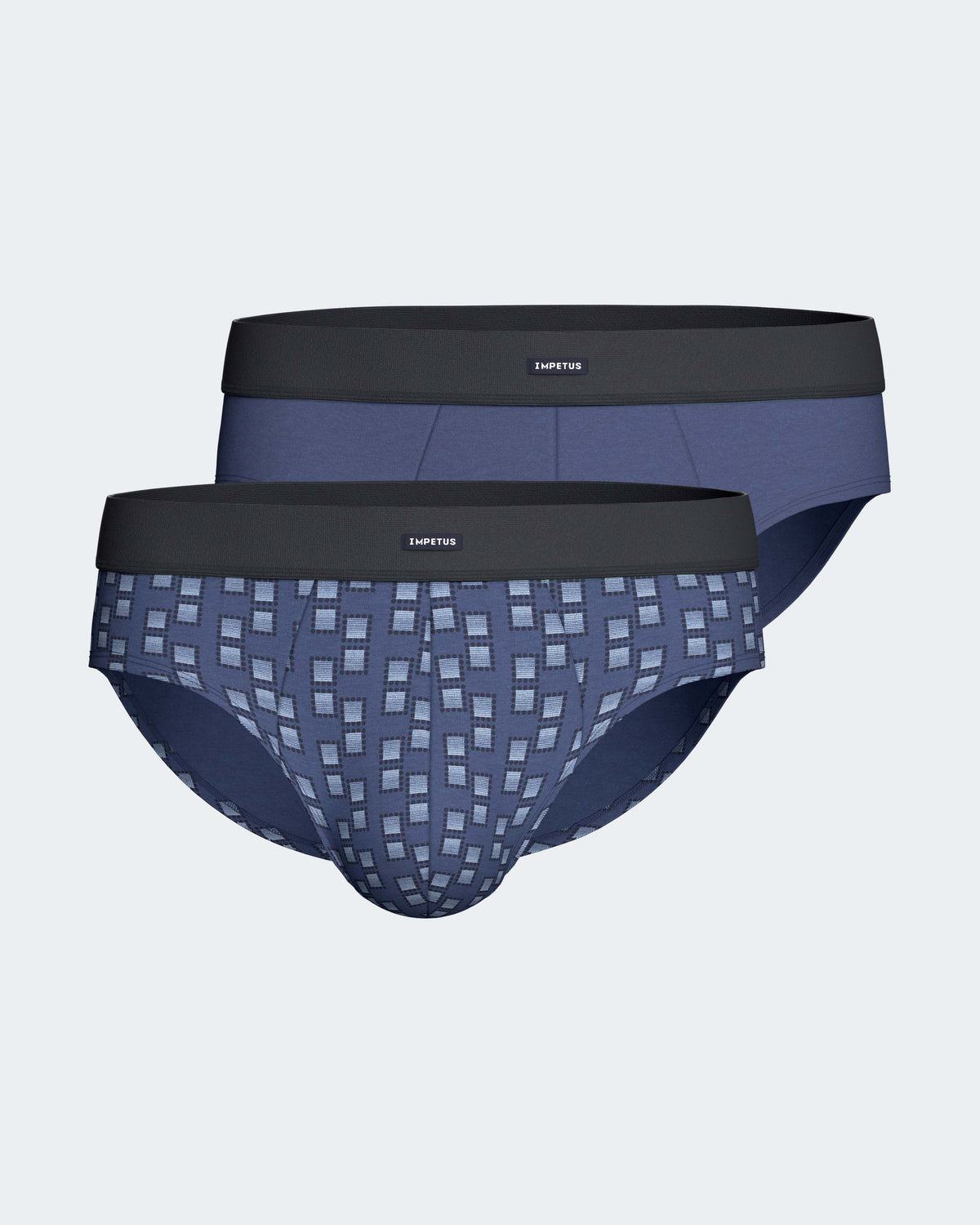 Pack of 2 men's briefs in Cotton Modal