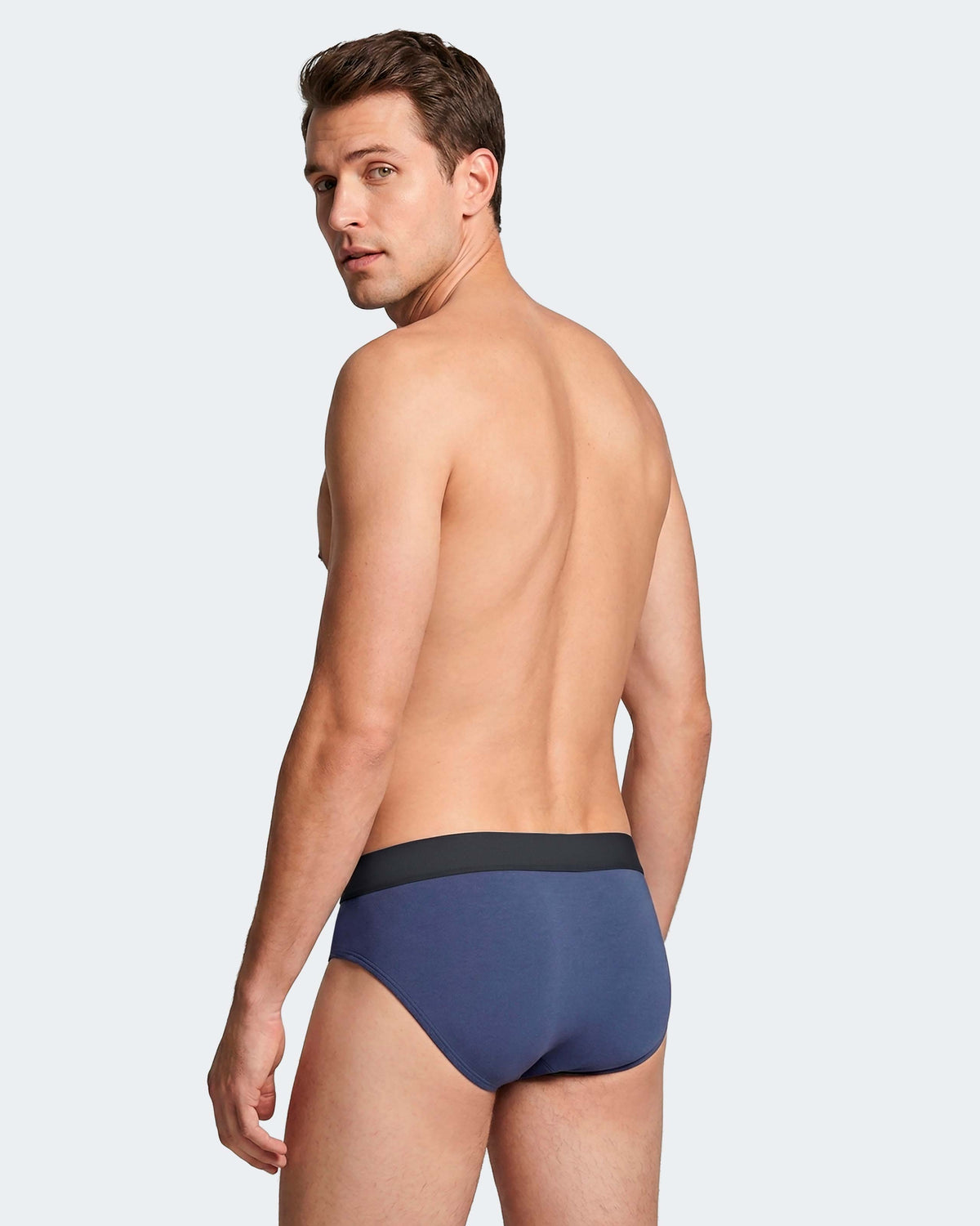 Pack of 2 men's briefs in Cotton Modal