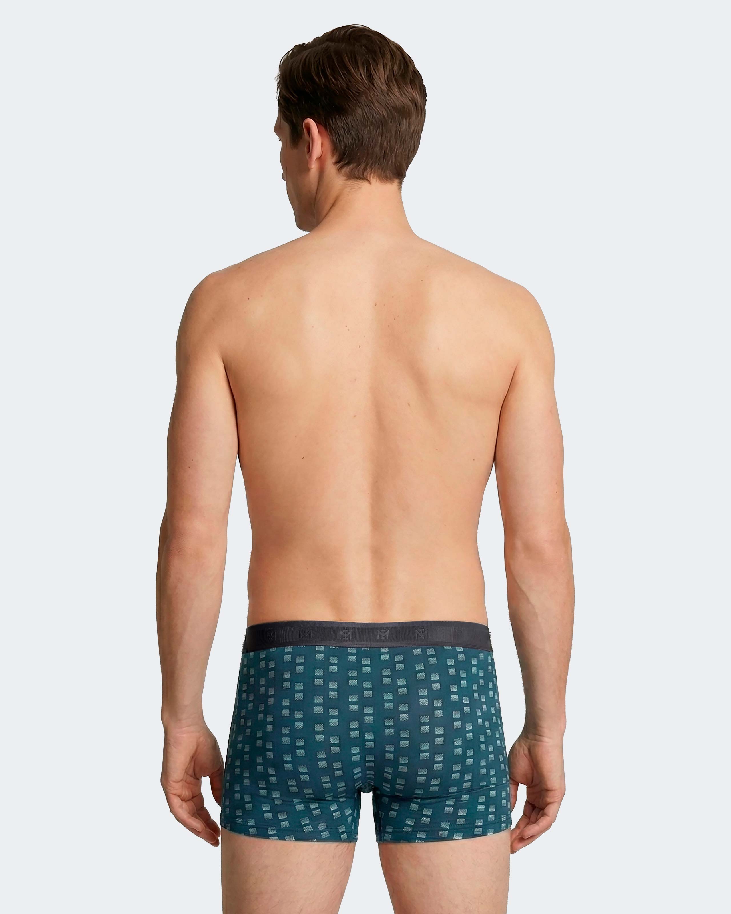 Pack 2 boxers de homem em Algodão Modal