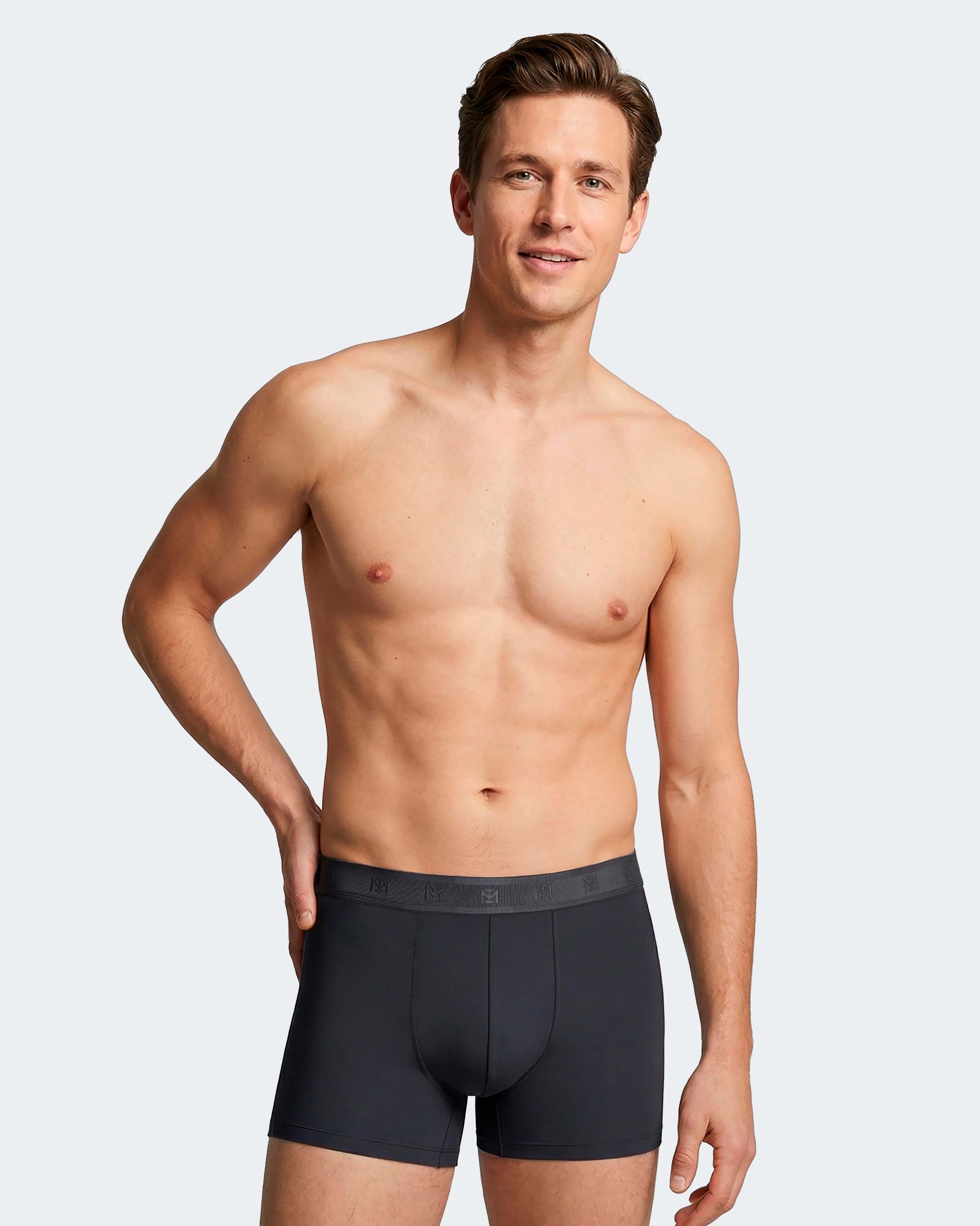 Pack 2 boxers de homem em Algodão Modal