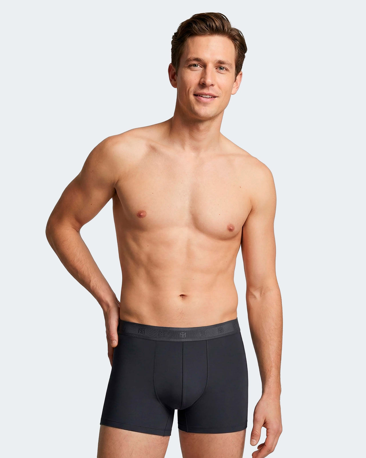 Pack of 2 men's boxers in Cotton Modal