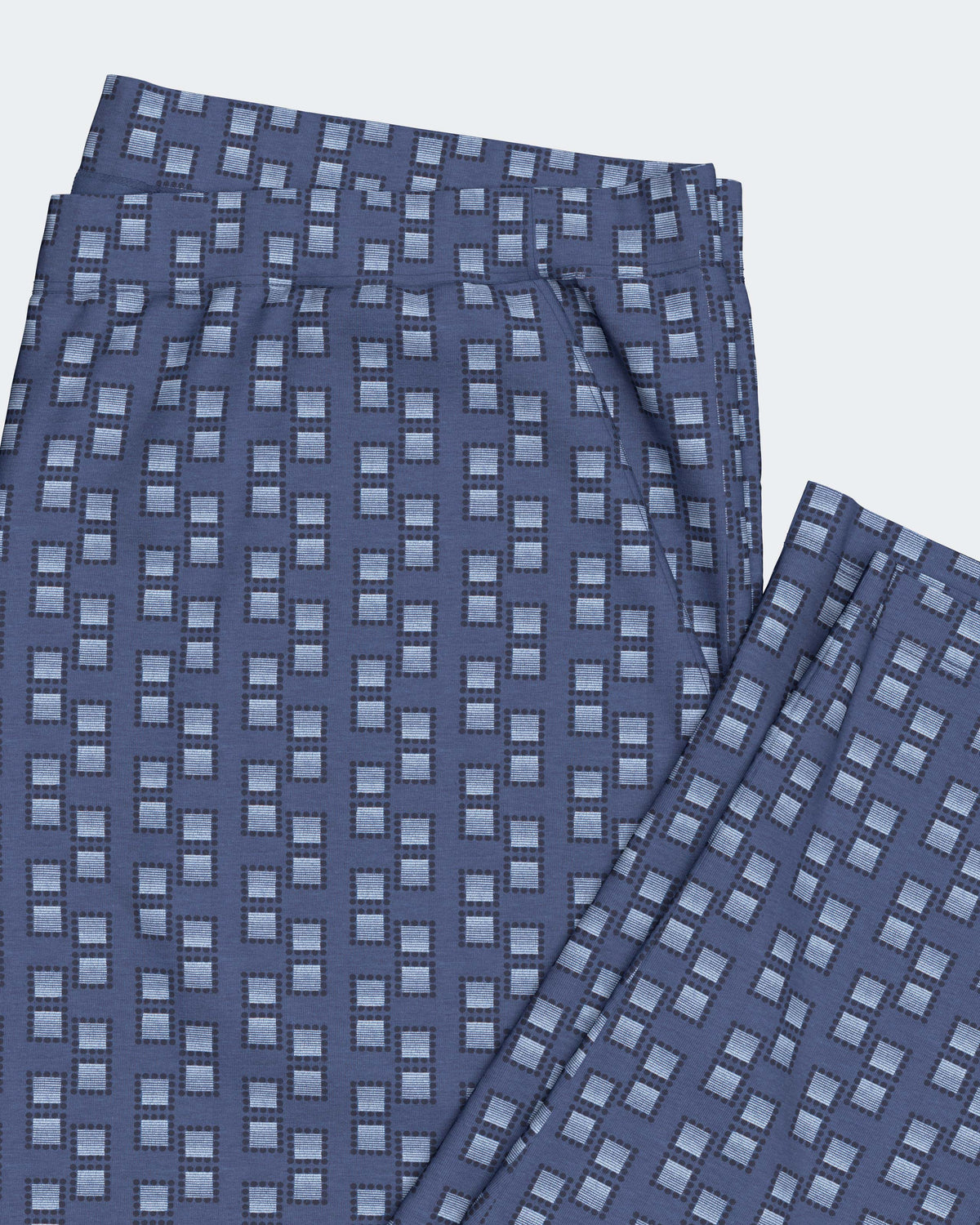Pijama comprido de homem em Algodão Modal