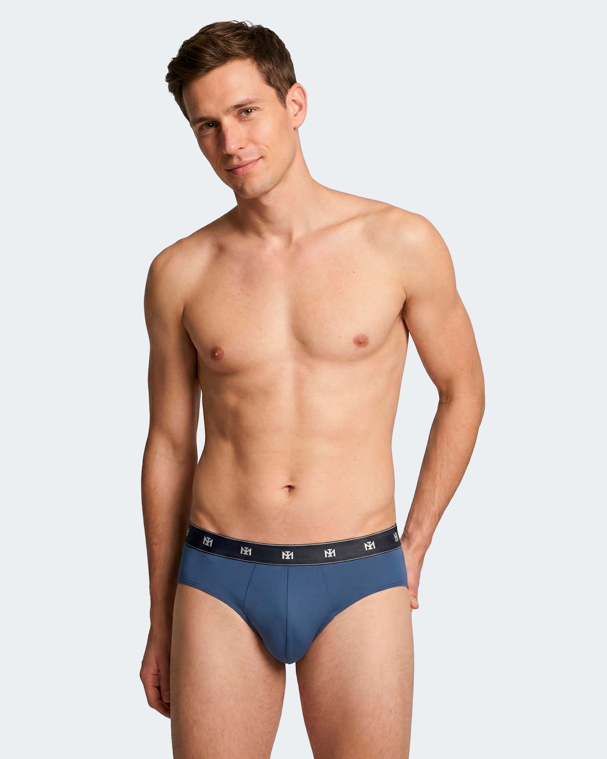 Pack 2 slips d'homme en Lyocell