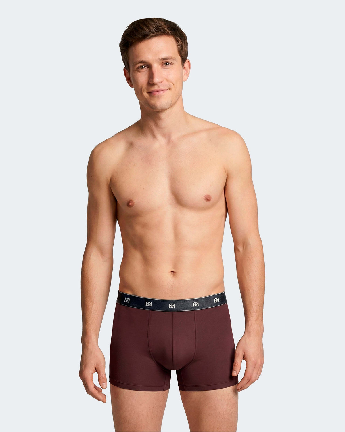 Pack of 2 men's boxers in Lyocell