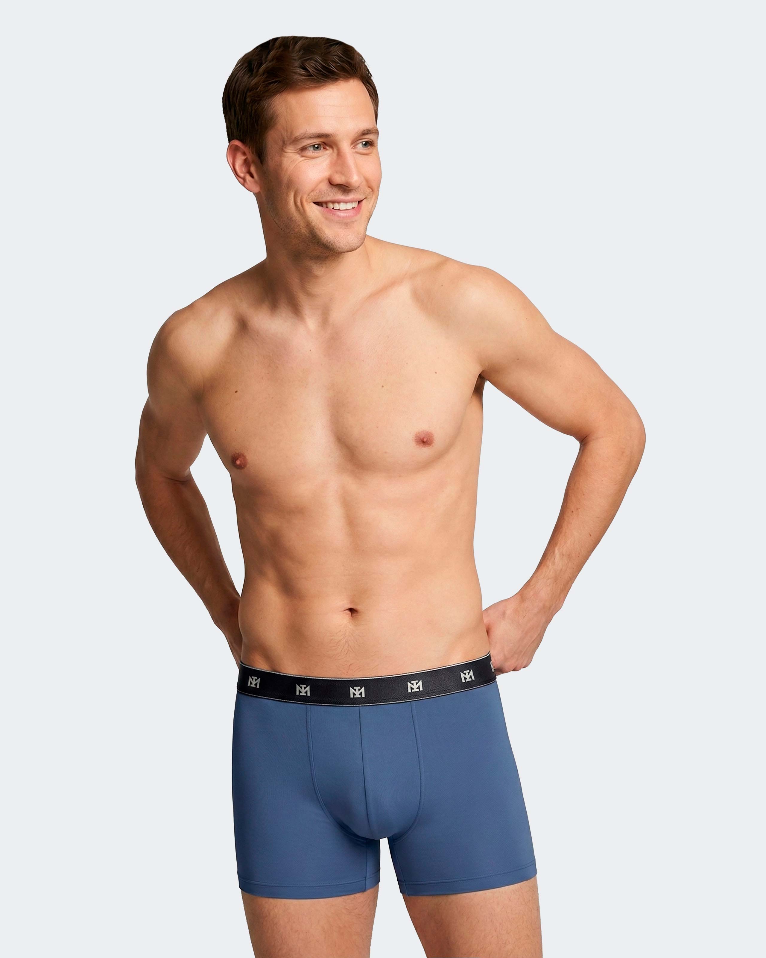 Pack 2 boxers d'homme en Lyocell
