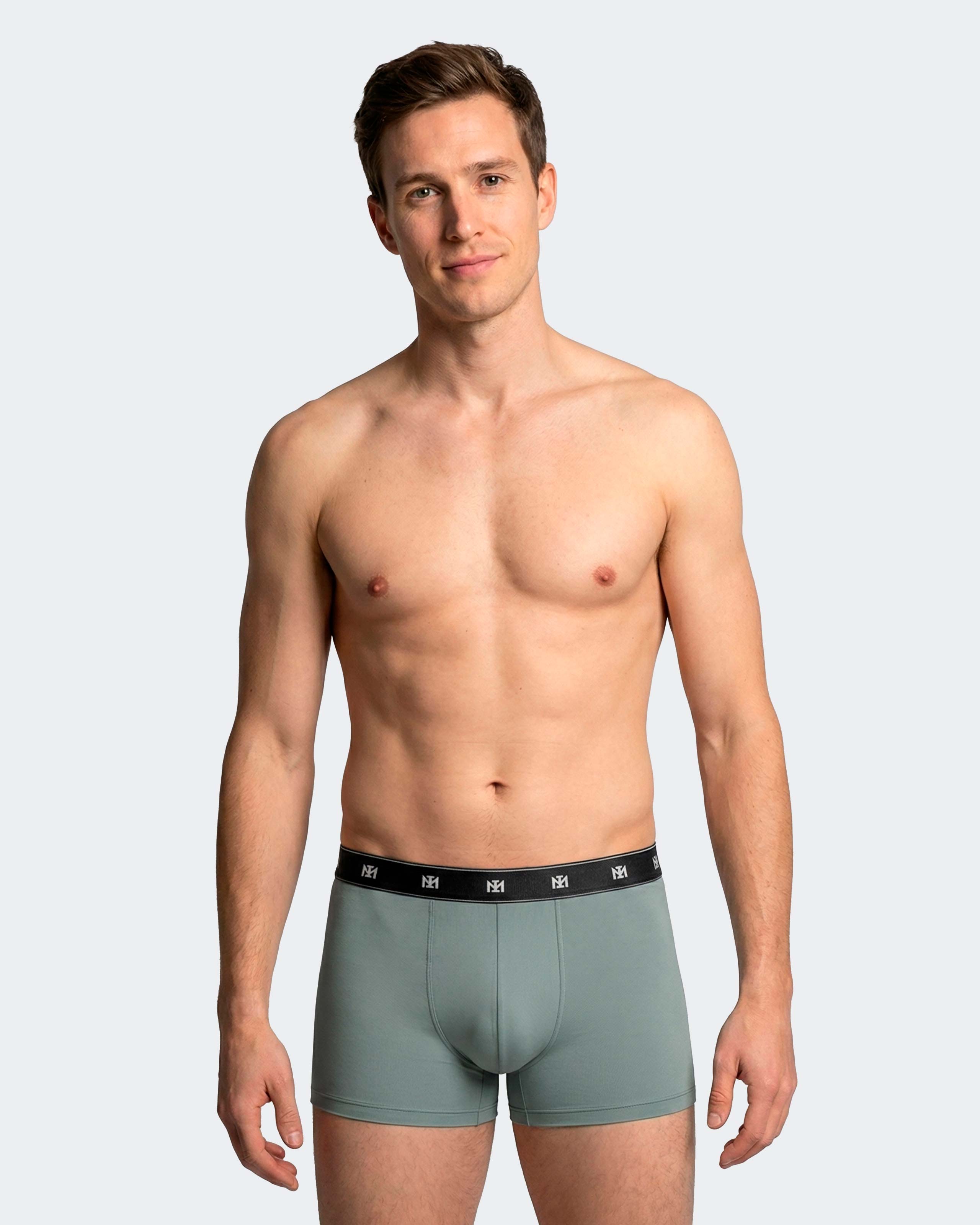 Pack 2 boxers d'homme en Lyocell