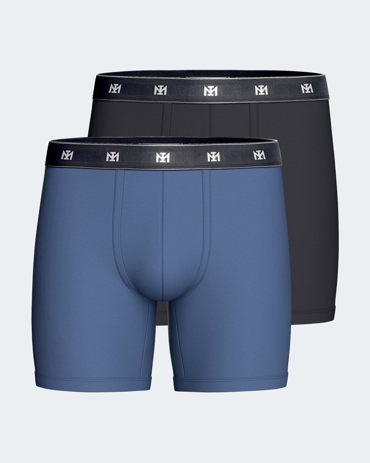 Pack of 2long men's boxers in Lyocell