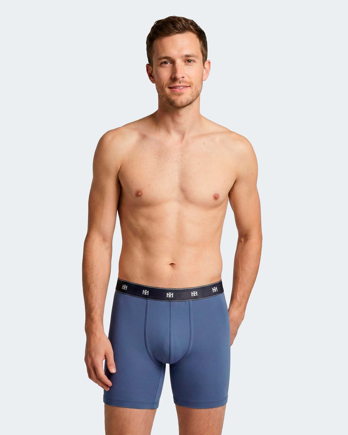 2er-Pack lange Boxershorts für Herren aus Lyocell