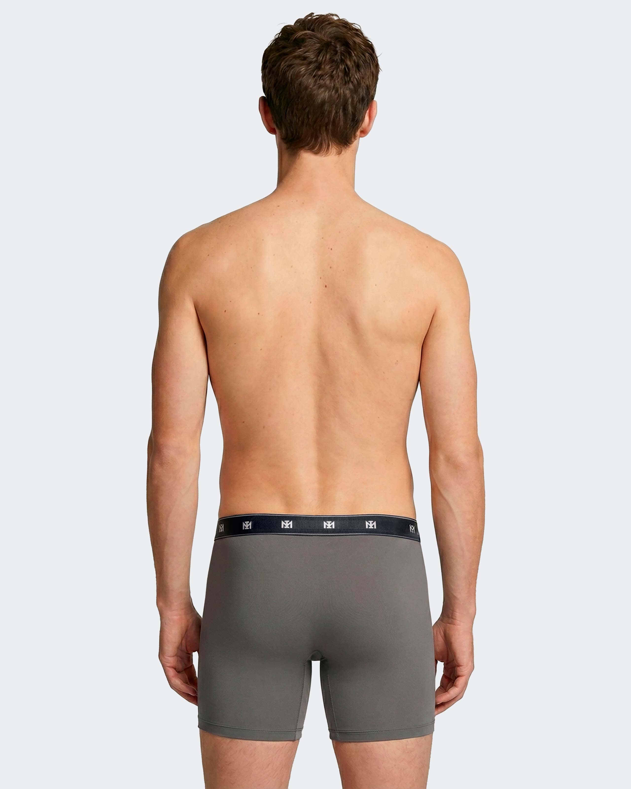 Pack 2 boxers longs d'homme en Lyocell