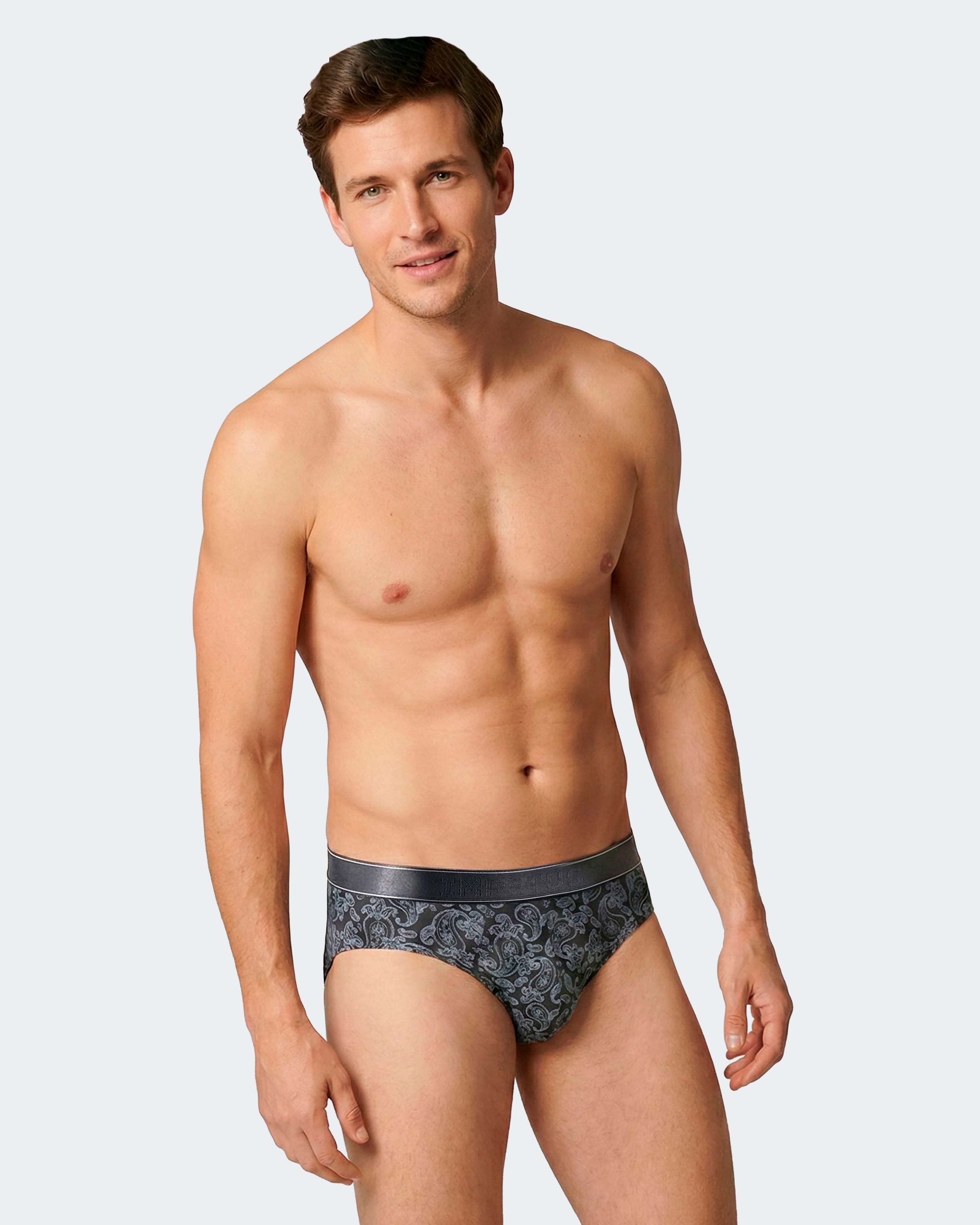 Pack de 2 slips de homem em Algodão Modal