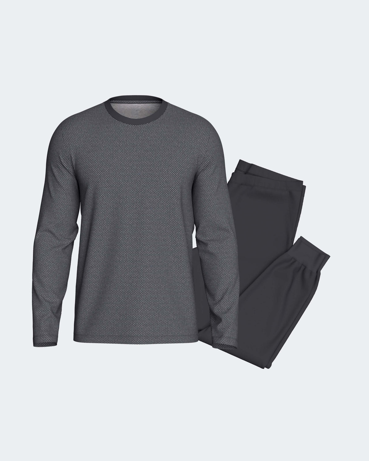 Men's carded pyjama in Cotton