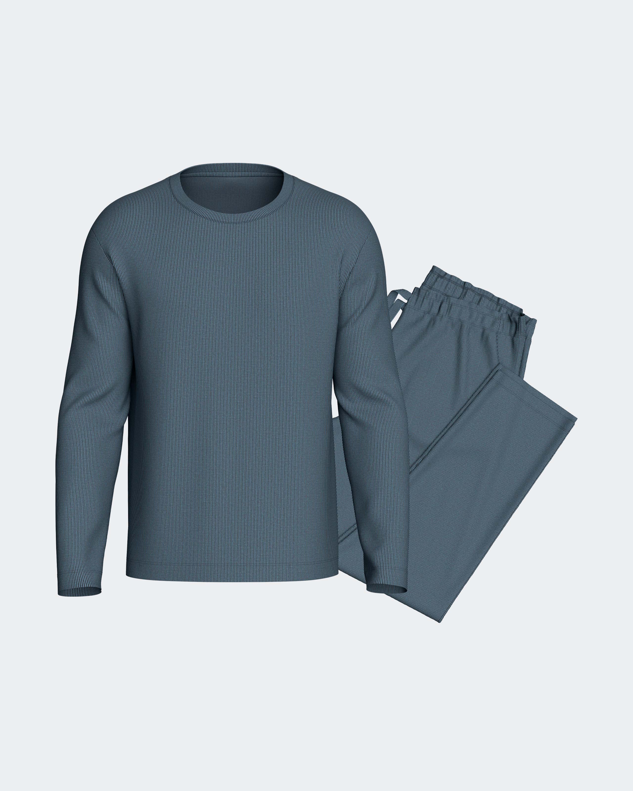 Pyjama long d'homme en Coton