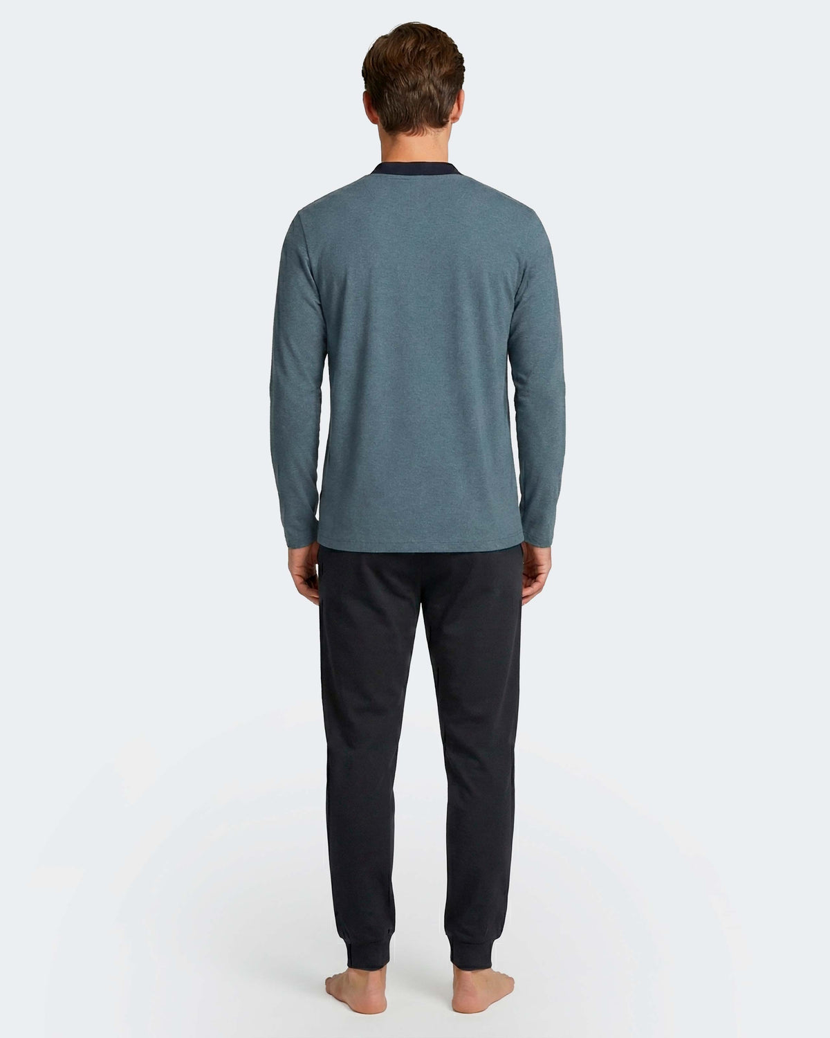 Men's long pyjama in Cotton