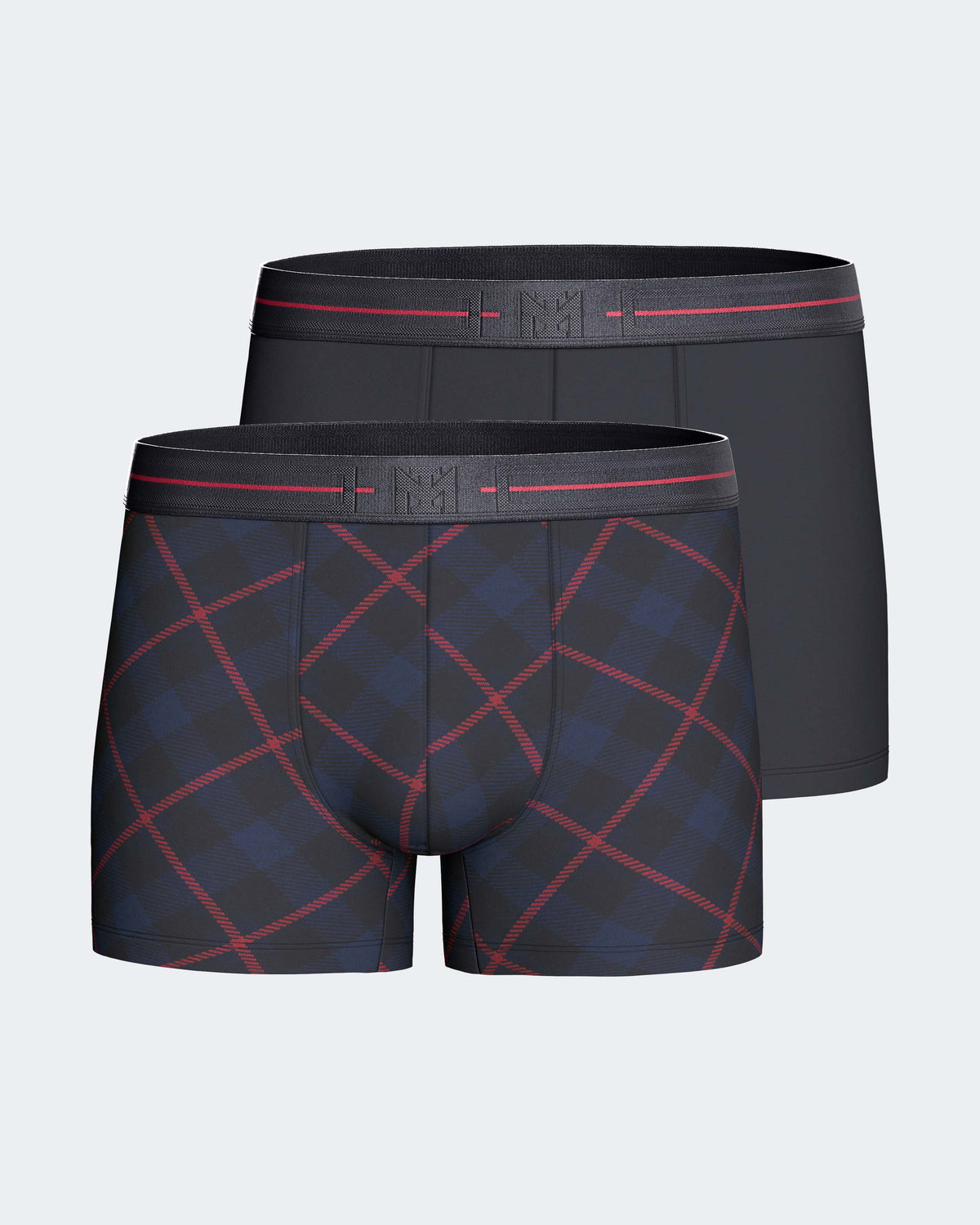 Pack 2 Boxers de hombre en Algodón Modal