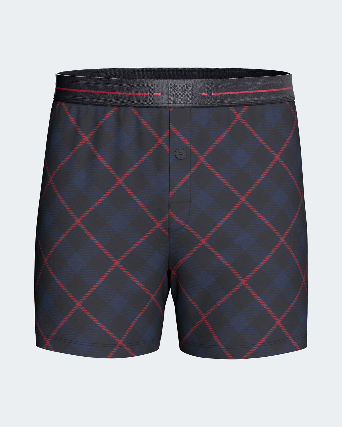 Bóxer longo de hombre en Algodón Modal