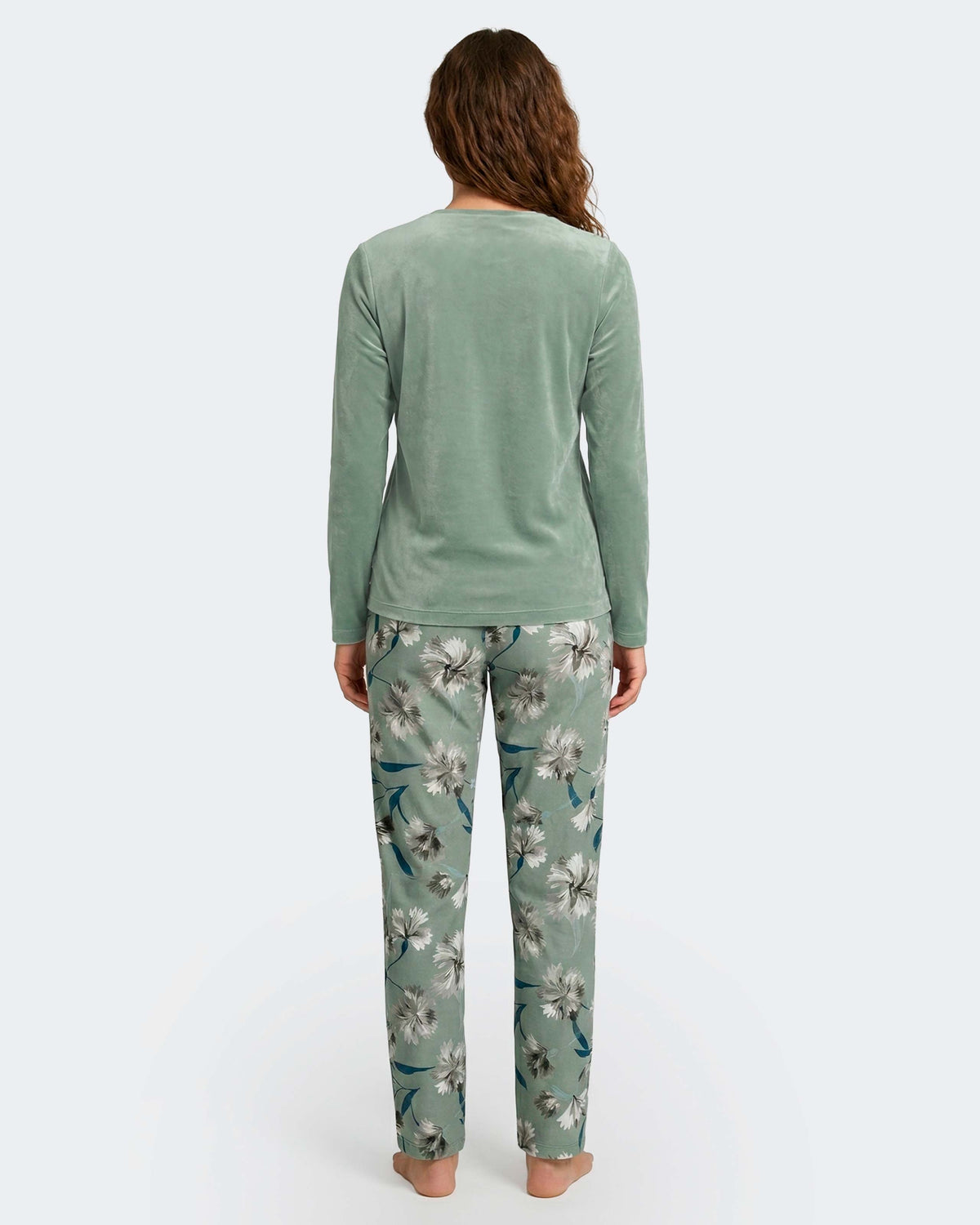Women's Carded pyjamas in Cotton Modal