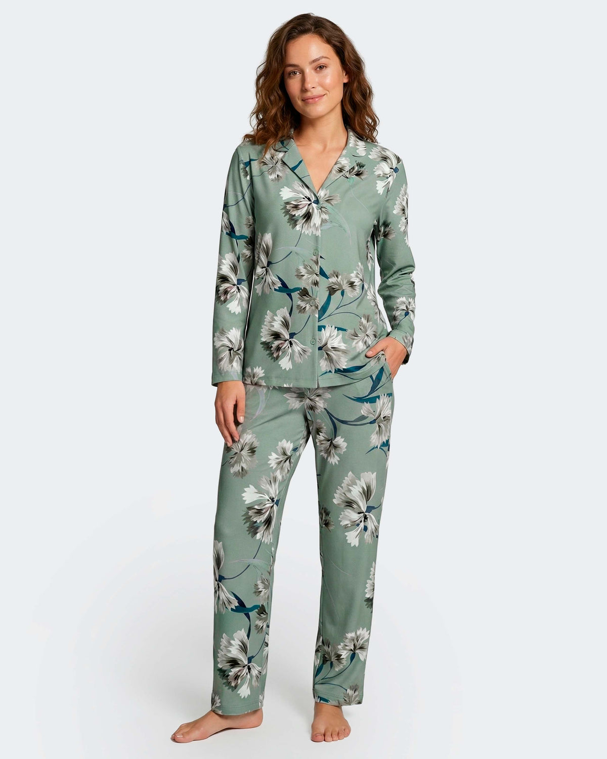 Women's Carded pyjamas in Cotton