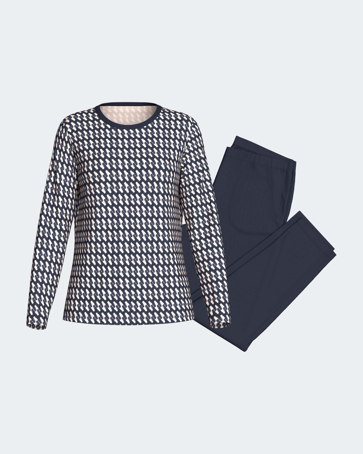 Damen Schlafanzug aus Flanell aus Baumwolle