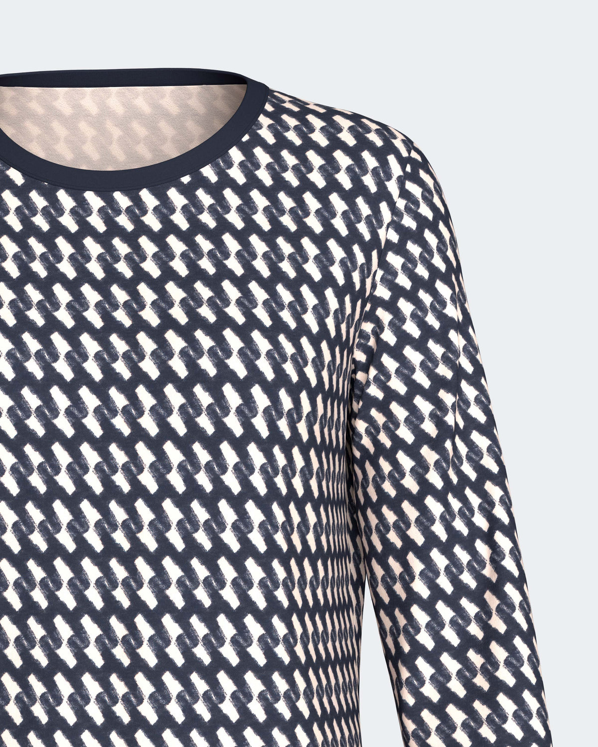 Pyjama cardé pour femme en Coton