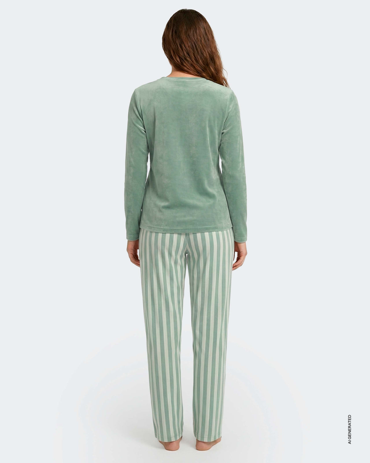 Women's Carded pyjamas in Velvet