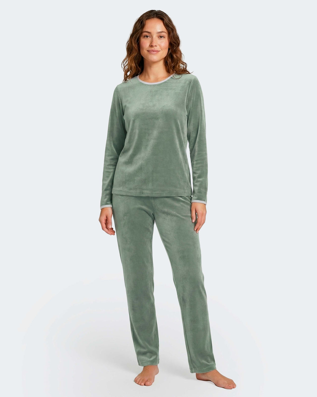 Women's thermal pyjamas in Velvet