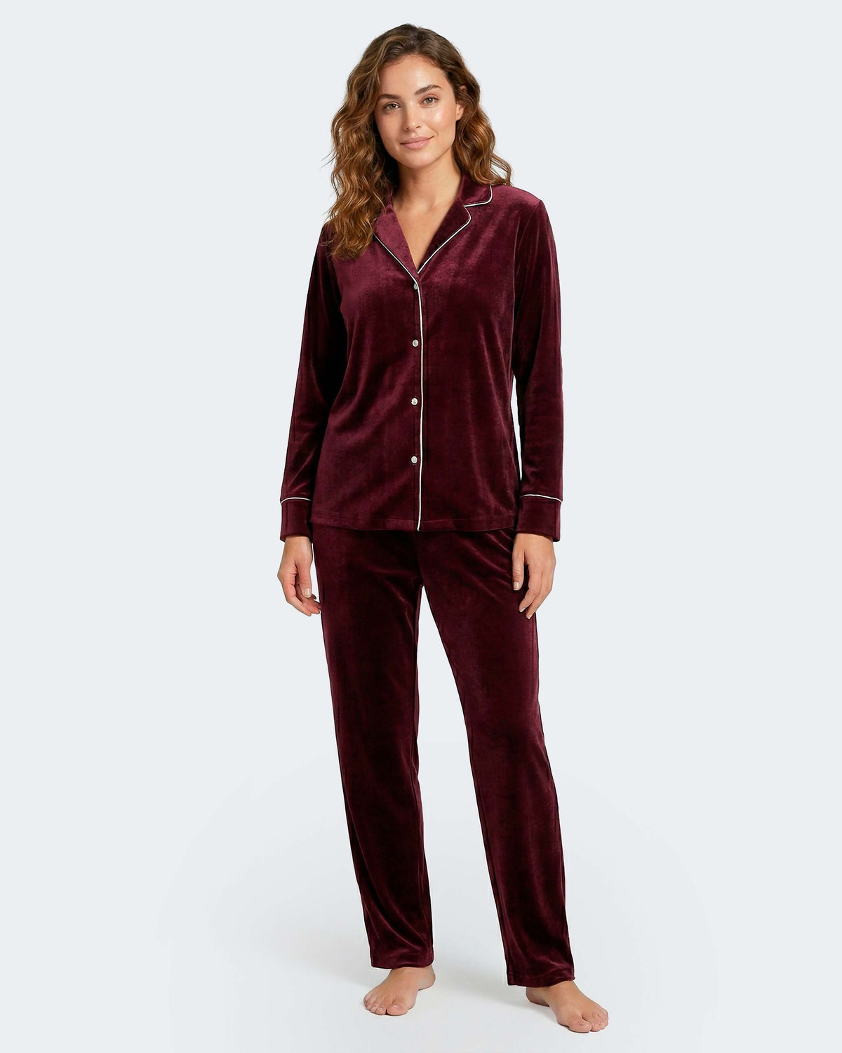 Women's thermal pyjamas in Velvet