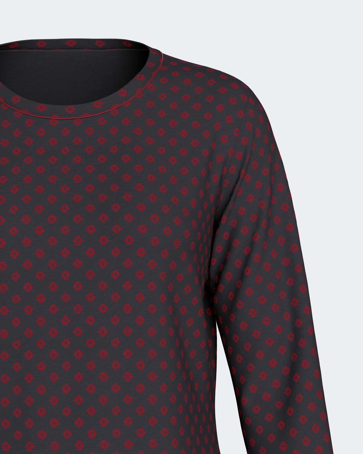 Damen Schlafanzug aus Flanell aus Baumwolle Modal