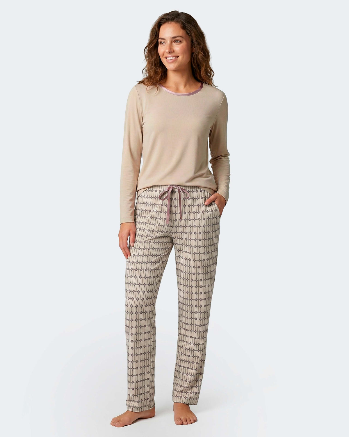 Women's Carded pyjamas in Cotton