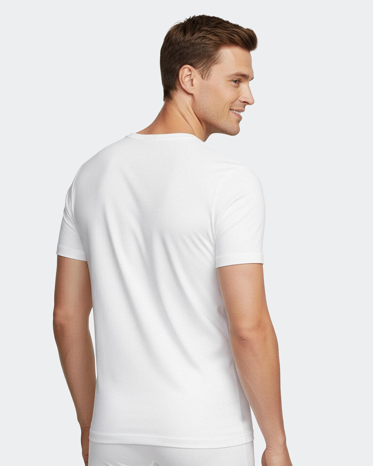 Herren T-Shirt Reine Baumwolle