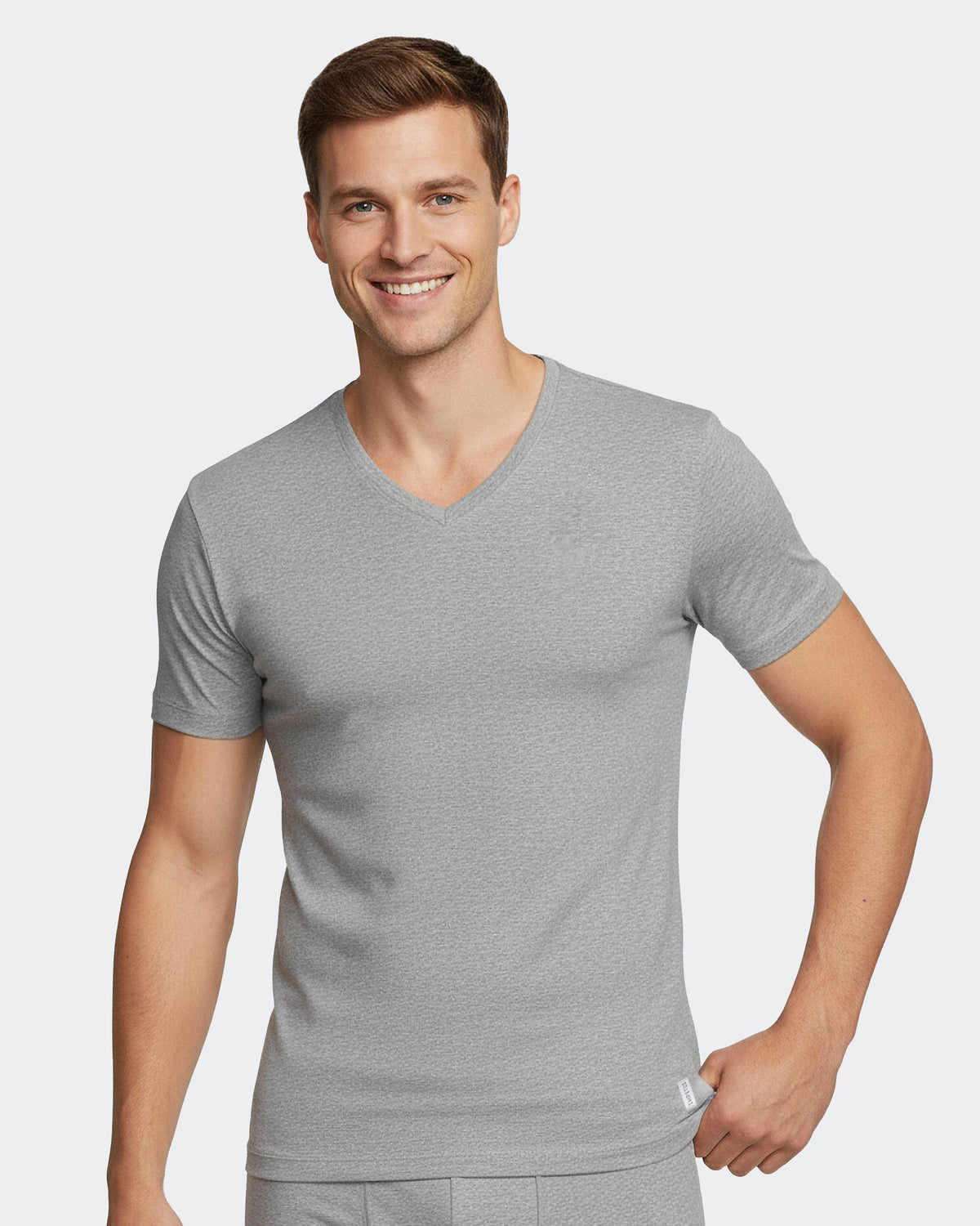 Herren T-Shirt Reine Baumwolle
