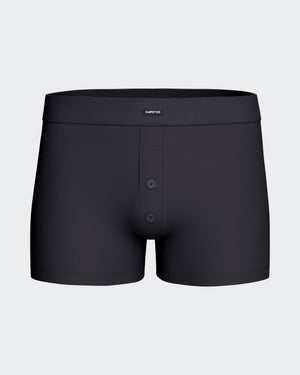Boxer Button Cotton Stretch